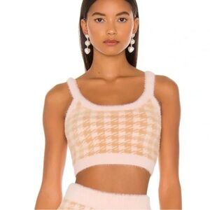 For Love & Lemons Cher Crop Top Size XL NWT